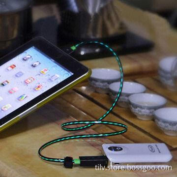 LED Flowing Data Cable for Apple iPhone 5